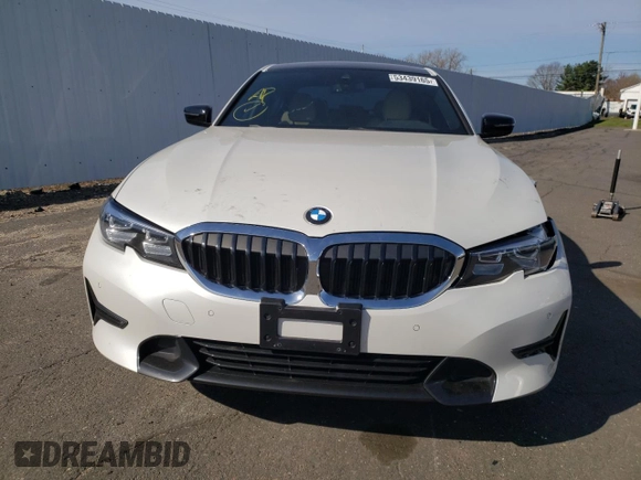 2020 BMW 3 Series 330i xDrive with VIN 3MW5R7J0XL8B18065, listed as a Copart auction lot 53439165 with 69,314 mi miles and Salvage Title. Bid and sale history available at carsss.com. Image 5.