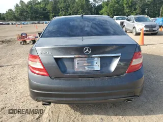 2010 Mercedes-Benz C 300 Sport with VIN WDDGF5EB1AR102933, listed as a Copart auction lot 61133215 with 136,319 mi miles and Salvage title. Bid and sale history available at DreamBid. Image 6.