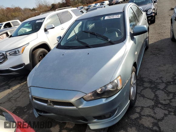 2009 Mitsubishi Lancer ES with VIN JA3AU26UX9U007458, listed as a Copart auction lot 78245174 with 197,957 mi miles and Salvage Title. Bid and sale history available at carsss.com. Image 5.