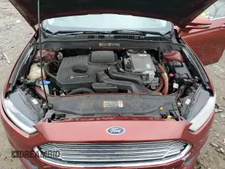 2014 Ford Fusion Titanium Hybrid with VIN 3FA6P0RU4ER387323, listed as a Copart auction lot 57107195 with Not provided miles and Salvage title. Bid and sale history available at DreamBid. Image 11.