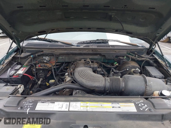 1999 Ford F-150 with VIN 2FTRF07W5XCB01716, listed as a IAAI auction lot 42681572 with 115,904 mi miles and . Bid and sale history available at DreamBid. Image 10.