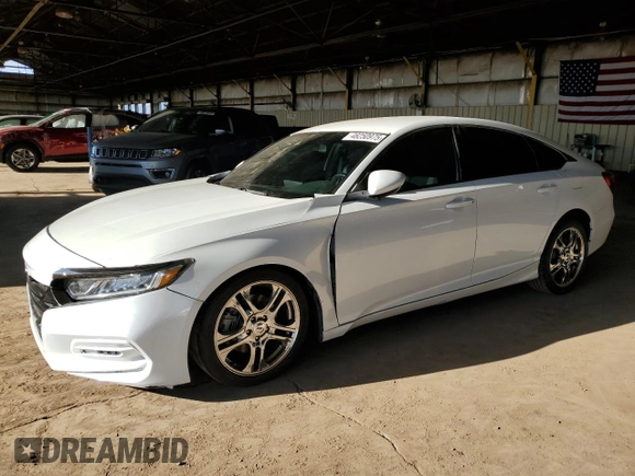 2019 Honda Accord Sedan Sport 1.5T with VIN 1HGCV1F35KA142574, listed as a Copart auction lot 48250975 with 57,115 mi miles and Salvage Title. Bid and sale history available at carsss.com. Image 1.
