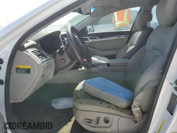 2017 Genesis G80 3.8L with VIN KMHGN4JE6HU193658, listed as a Copart auction lot 80803104 with Not Provided miles and Salvage Title. Bid and sale history available at DreamBid. Image 7.