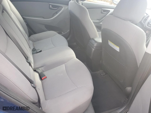 2015 Hyundai Elantra SE with VIN 5NPDH4AE1FH584271, listed as a Copart auction lot 53018845 with 108,510 mi miles and Clean Title. Bid and sale history available at carsss.com. Image 6.