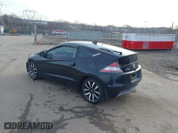 2011 Honda CR-Z EX with VIN JHMZF1D62BS000890, listed as a IAAI auction lot 41651835 with 182,348 mi miles. Bid and sale history available at carsss.com. Image 3.