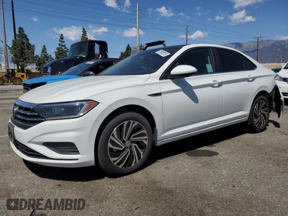 2021 Volkswagen Jetta SEL with VIN 3VWE57BU9MM082391, listed as a Copart auction lot 51993815 with 22,589 mi miles and Salvage title. Bid and sale history available at DreamBid. Image 1.