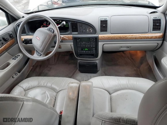 1999 Lincoln Continental with VIN 1LNHM97VXXY608466, listed as a Copart auction lot 45400935 with 155,333 mi miles and Salvage Title. Bid and sale history available at carsss.com. Image 8.