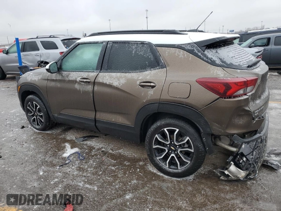 2021 Chevrolet TrailBlazer ACTIV with VIN KL79MSSL3MB131963, listed as a Copart auction lot 43930955 with 42,689 mi miles and Non Repairable. Bid and sale history available at DreamBid. Image 2.