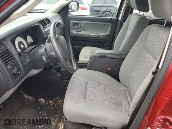 2010 Dodge Dakota SXT with VIN 1D7CW3GP8AS230686, listed as a Copart auction lot 65687704 with 110,017 mi miles and Salvage Title. Bid and sale history available at carsss.com. Image 7.