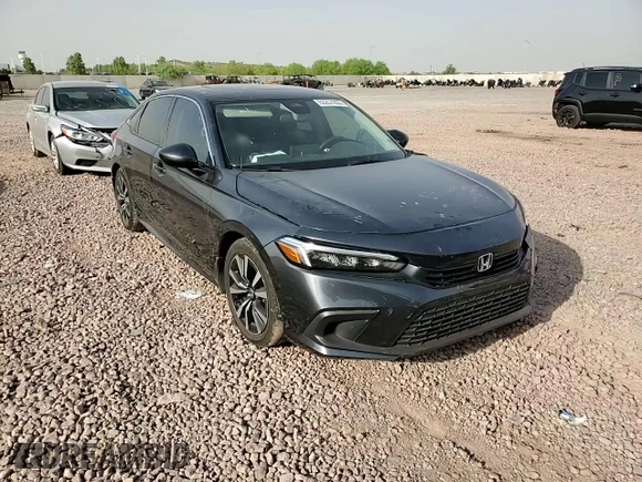 2023 Honda Civic EX with VIN 2HGFE1F7XPH317930, listed as a Copart auction lot 63257205 with 44,600 mi miles and Salvage title. Bid and sale history available at DreamBid. Image 13.
