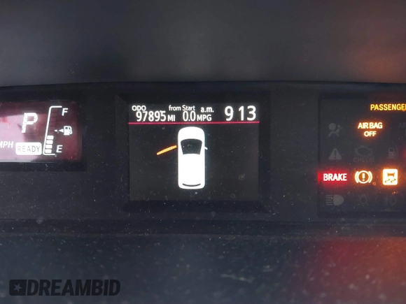 2016 Toyota Prius One with VIN JTDKDTB34G1124184, listed as a IAAI auction lot 41809631 with 97,895 mi miles and . Bid and sale history available at DreamBid. Image 15.