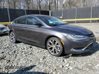 2016 Chrysler 200 C with VIN 1C3CCCEG2GN174911, listed as a Copart auction lot 46882995 with 113,897 mi miles and Salvage Title. Bid and sale history available at carsss.com. Image 4.