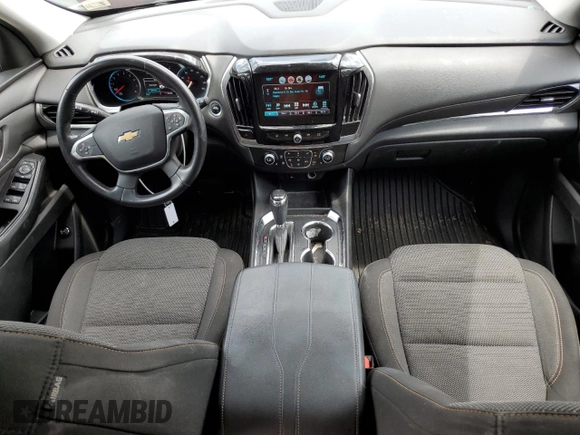 2018 Chevrolet Traverse LT Cloth with VIN 1GNEVGKW4JJ211075, listed as a Copart auction lot 62318324 with 90,150 mi miles and Salvage Title. Bid and sale history available at carsss.com. Image 8.