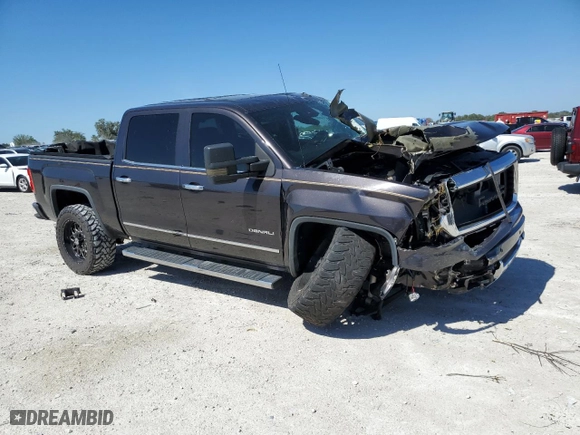 2014 GMC Sierra 1500 Denali with VIN 3GTU2WEC4EG319034, listed as a Copart auction lot 47754545 with 137,846 mi miles and Salvage Title. Bid and sale history available at carsss.com. Image 4.