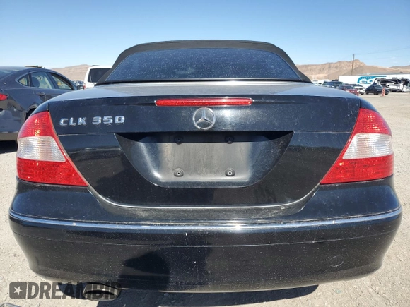2008 Mercedes-Benz CLK 350 with VIN WDBTK56F78F251699, listed as a Copart auction lot 66956204 with 170,041 mi miles and Salvage Title. Bid and sale history available at DreamBid. Image 6.