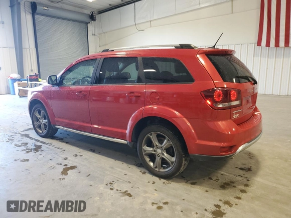 2017 Dodge Journey Crossroad Plus z VIN 3C4PDCGG7HT533453, wystawiony jako Copart lot #61538195 z przebiegiem 130 254 mil mil oraz Czysty tytuł • Clean title. Historia ofert i sprzedaży dostępna na DreamBid. Obrazek 2.