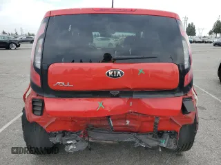 2017 Kia Soul + with VIN KNDJP3A52H7463014, listed as a Copart auction lot 53128195 with 105,514 mi miles and Salvage Title. Bid and sale history available at carsss.com. Image 6.