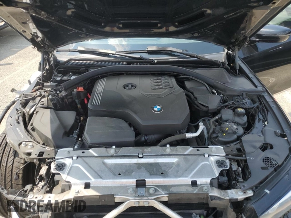 2020 BMW 3 Series 330i with VIN 3MW5R1J00L8B16760, listed as a Copart auction lot 59345705 with 39,672 mi miles and Salvage title. Bid and sale history available at DreamBid. Image 11.