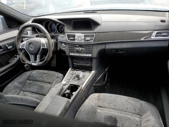 2014 Mercedes-Benz E-Class E 63 AMG S-Model with VIN WDDHF7GB5EB032039, listed as a Copart auction lot 74464924 with 0 mi miles and Salvage Title. Bid and sale history available at carsss.com. Image 8.