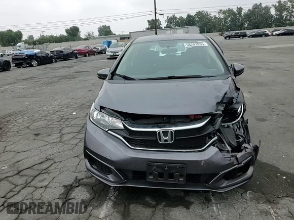 2020 Honda Fit LX with VIN 3HGGK5H48LM727872, listed as a Copart auction lot 58243835 with 28,431 mi miles and Salvage title. Bid and sale history available at DreamBid. Image 14.