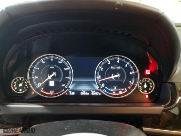2015 BMW 6 Series 650i xDrive with VIN WBA6B4C56FD761374, listed as a Copart auction lot 41599334 with 63,057 mi miles and Salvage Title. Bid and sale history available at carsss.com. Image 9.