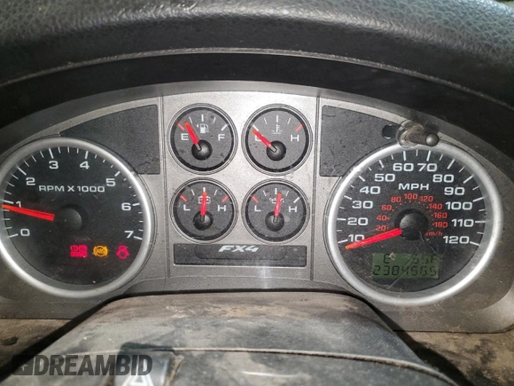 2006 Ford F-150 XLT with VIN 1FTPW04576KD15913, listed as a Copart auction lot 77202854 with 238,456 mi miles and Salvage Title. Bid and sale history available at carsss.com. Image 9.