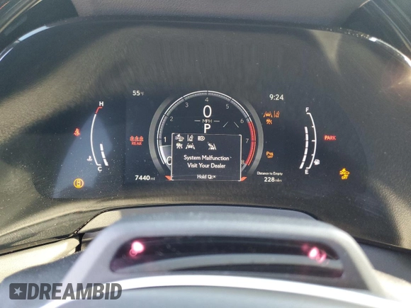 2024 Lexus RX 350 z VIN 2T2BAMBA8RC031370, wystawiony jako Copart lot #53081615 z przebiegiem 7 440 mil mil oraz Nie do naprawy • Non repairable. Historia ofert i sprzedaży dostępna na DreamBid. Obrazek 9.