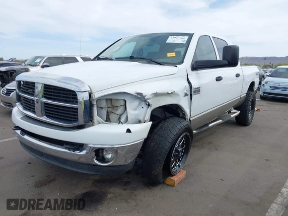 2008 Dodge 2500 Laramie with VIN 3D3KS29A18G108409, listed as a IAAI auction lot 41913960 with 221,144 mi miles. Bid and sale history available at carsss.com. Image 2.