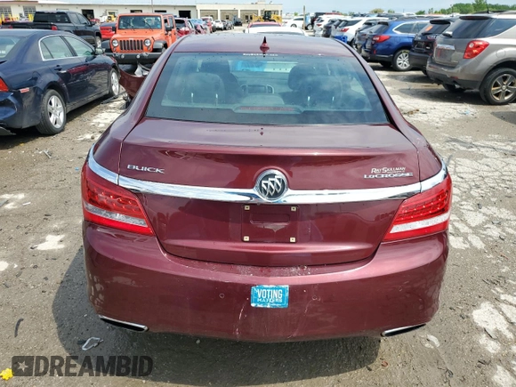 2014 Buick LaCrosse Leather с VIN 1G4GB5G34EF305958, выставлен на аукционе Copart как лот 56240725 с пробегом 92 233 миль миль и Списание • Salvage title. История ставок и продаж доступна на DreamBid. Изображение 6.