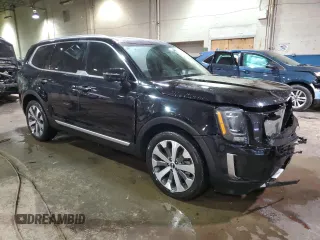 2021 Kia Telluride S with VIN 5XYP64HCXMG192305, listed as a Copart auction lot 88643565 with 75,162 mi miles and Salvage title. Bid and sale history available at DreamBid. Image 4.