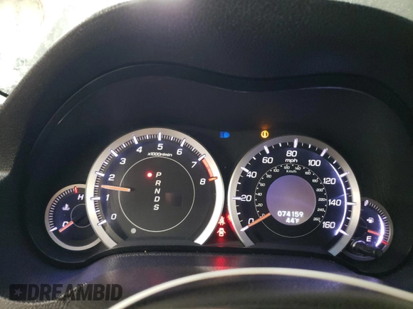 2010 Acura TSX with VIN JH4CU2F64AC043828, listed as a Copart auction lot 52566435 with 74,159 mi miles and Salvage Title. Bid and sale history available at carsss.com. Image 9.