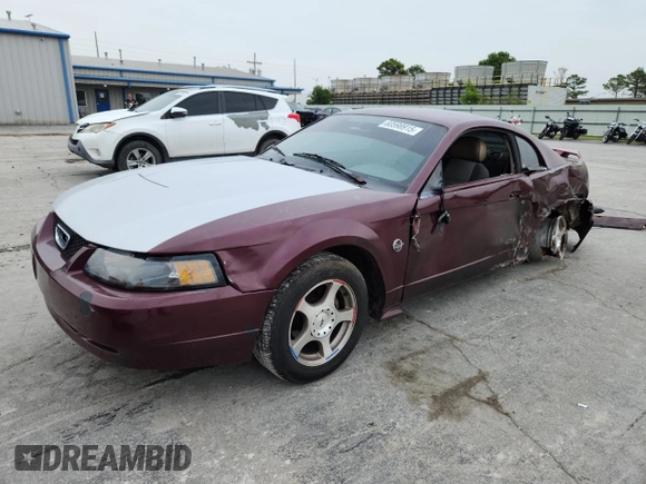 2004 Ford Mustang Standard с VIN 1FAFP40444F122756, выставлен на аукционе Copart как лот 60598915 с пробегом 198 926 миль миль и Списание • Salvage title. История ставок и продаж доступна на DreamBid. Изображение 1.