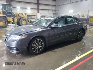 2015 Acura TLX Technology with VIN 19UUB2F55FA015687, listed as a Copart auction lot 54225405 with 97,061 mi miles and Salvage title. Bid and sale history available at DreamBid. Image 1.