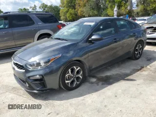 2021 Kia Forte LXS with VIN 3KPF24AD1ME319501, listed as a Copart auction lot 48597615 with 85,541 mi miles and Salvage Title. Bid and sale history available at carsss.com. Image 1.