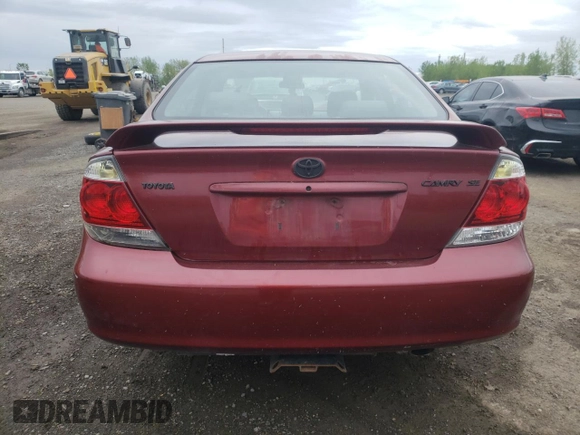 2006 Toyota Camry STD with VIN 4T1BE32K86U109720, listed as a Copart auction lot 56834285 with Not provided miles and Non repairable. Bid and sale history available at DreamBid. Image 6.