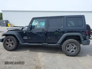 2016 Jeep Wrangler Unlimited Sport with VIN 1C4HJWDG3GL342108, listed as a IAAI auction lot 41927879 with 88,801 mi miles and . Bid and sale history available at DreamBid. Image 14.