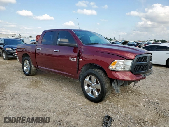 2018 Ram 1500 Big Horn z VIN 1C6RR7LT1JS125095, wystawiony jako Copart lot #59520695 z przebiegiem 111 397 mil mil oraz Szkoda całkowita • Salvage title. Historia ofert i sprzedaży dostępna na DreamBid. Obrazek 4.