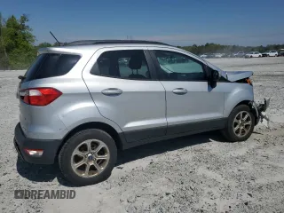 2020 Ford EcoSport SE z VIN MAJ3S2GE0LC352184, wystawiony jako Copart lot #52394035 z przebiegiem 94 063 mil mil oraz Szkody całkowita. Historia ofert i sprzedaży dostępna na DreamBid. Obrazek 3.