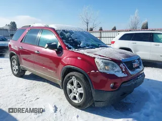 2008 GMC Acadia SLE1 with VIN 1GKEV13758J185257, listed as a IAAI auction lot 41563136 with 113,772 mi miles. Bid and sale history available at carsss.com. Image 1.