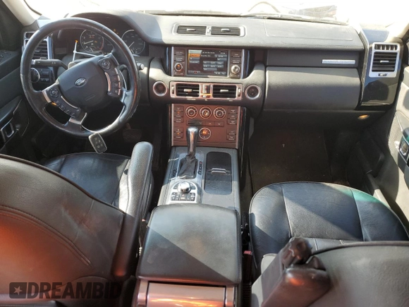 2011 Land Rover Range Rover HSE with VIN SALME1D46BA356397, listed as a Copart auction lot 76538734 with 105,160 mi miles and Clean title. Bid and sale history available at DreamBid. Image 8.