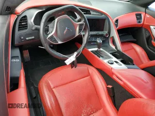 2016 Chevrolet Corvette Z06 3LZ with VIN 1G1YU2D67G5605043, listed as a Copart auction lot 46033445 with 0 mi miles and Salvage Title. Bid and sale history available at carsss.com. Image 8.