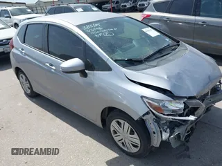 2020 Honda Fit LX with VIN 3HGGK5H43LM713989, listed as a IAAI auction lot 41808250 with 39,142 mi miles. Bid and sale history available at carsss.com. Image 1.
