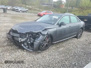 2021 Audi S4 Premium Plus with VIN WAUB4AF41MA069161, listed as a Copart auction lot 74431454 with 26,935 mi miles and Salvage Title. Bid and sale history available at carsss.com. Image 1.