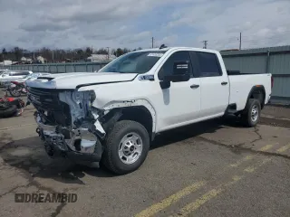 2024 GMC Sierra 2500HD Pro with VIN 1GT49LE77RF277379, listed as a Copart auction lot 51438355 with 13,434 mi miles and Salvage title. Bid and sale history available at DreamBid. Image 1.