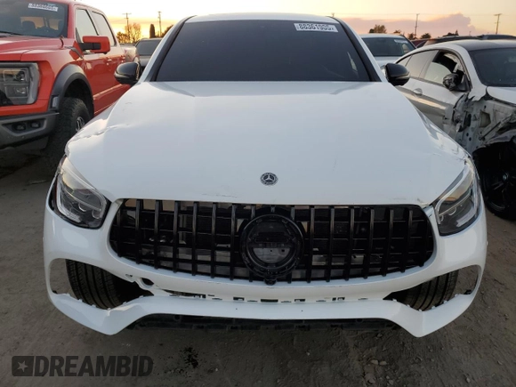 2021 Mercedes-Benz GLC with VIN W1N0J8EB6MG011810, listed as a Copart auction lot 88361905 with 54,286 mi miles and Salvage Title. Bid and sale history available at carsss.com. Image 5.