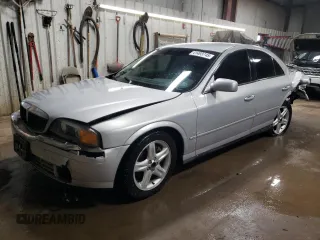 2000 Lincoln LS with VIN 1LNHM86S6YY910548, listed as a Copart auction lot 41493745 with 101,405 mi miles and Salvage Title. Bid and sale history available at carsss.com. Image 1.