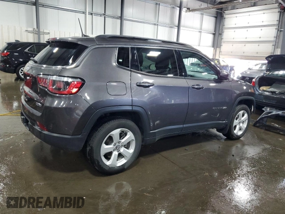 2020 Jeep Compass Latitude с VIN 3C4NJDBB7LT149974, выставлен на аукционе Copart как лот 56726245 с пробегом 63 400 миль миль и Списание • Salvage title. История ставок и продаж доступна на DreamBid. Изображение 3.