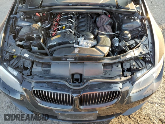 2013 BMW 3 Series 335is with VIN WBAKG1C52DJ217998, listed as a Copart auction lot 78127764 with 46,950 mi miles and Salvage Title. Bid and sale history available at carsss.com. Image 11.