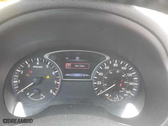 2017 Nissan Altima 2.5 SR with VIN 1N4AL3AP1HC246838, listed as a Copart auction lot 44693685 with 152,895 mi miles and Salvage Title. Bid and sale history available at carsss.com. Image 9.