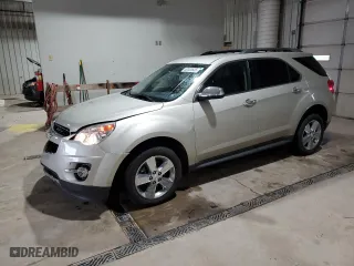 2013 Chevrolet Equinox LTZ with VIN 2GNFLGEK5D6234904, listed as a Copart auction lot 52020655 with 60,037 mi miles and Salvage Title. Bid and sale history available at carsss.com. Image 1.
